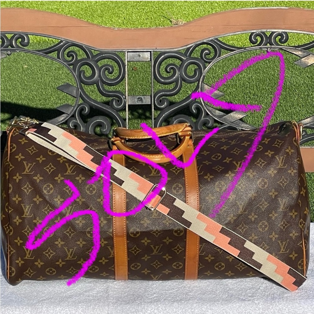 Louis Vuitton Bandouliere Boston 55 Keepall, Preowned